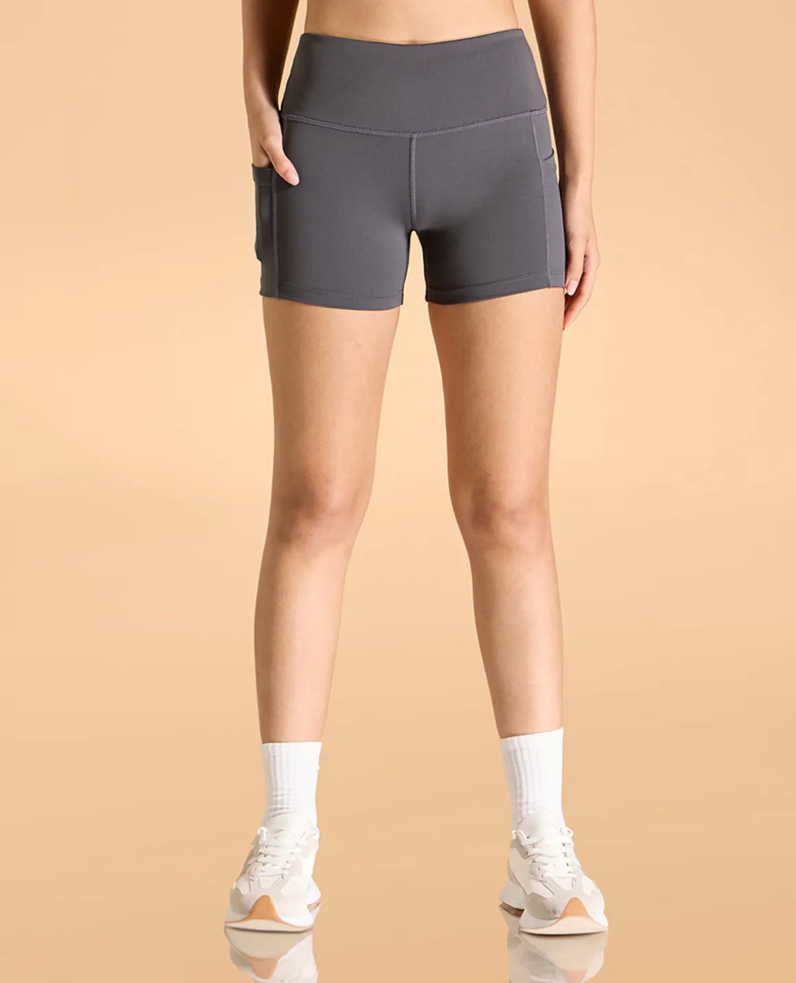 High Waisted Second SKN Booty Shorts