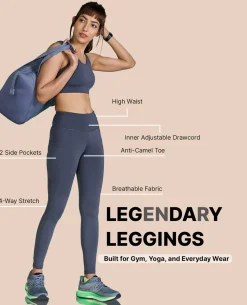 High Waisted Stretchable Leggings