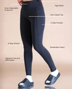 High Waisted Stretchable Leggings