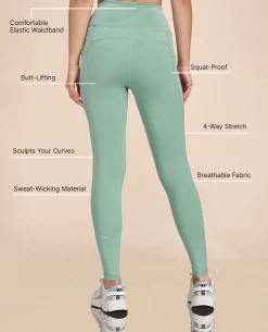 High Waisted Stretchable Leggings