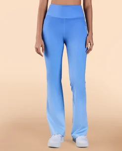 High-Rise Ombre Flare Pants in Second SKN