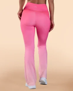 High-Rise Ombre Flare Pants in Second SKN