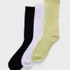 Kica Chica Long Crew Socks Multicolor - Pack Of 3