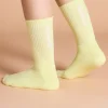 Kica Chica Long Crew Socks Neon