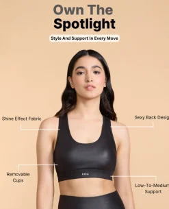 Liquid Medium Support Sports Bra