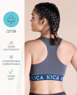 Low to Mid Impact Cotton Sports Bra