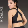 Luxe Crostini Full Coverage And High-Impact Sports Bra Black