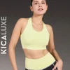 Luxe Crostini Full Coverage And High-Impact Sports Bra Neon