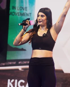 Luxe Crostini Sports Bra and Ruched Waistband Leggings in Second SKN Set