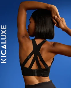 Luxe Limitless High-Impact Full Coverage Sports Bra Black
