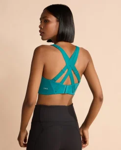 Luxe Limitless High-Impact Full Coverage Sports Bra Green