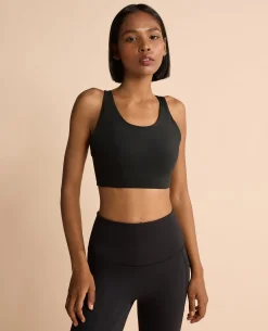 Luxe Limitless High-Impact Full Coverage Sports Bra Black