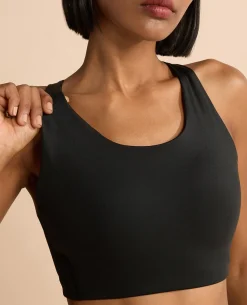 Luxe Limitless High-Impact Full Coverage Sports Bra Black
