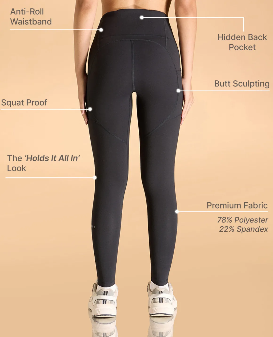 Luxe Ultra Soft Second SKN Active Leggings