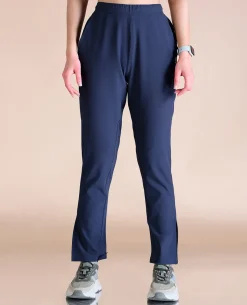 Max Dry Travel Pants With Pockets Navy Blue