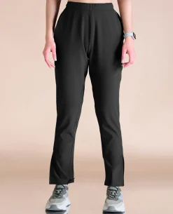 Max Dry Travel Pants With Pockets Black