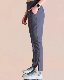 Max Dry Travel Pants With Pockets Grey