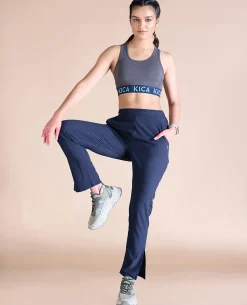 Max Dry Travel Pants With Pockets Navy Blue