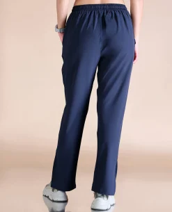 Max Dry Travel Pants With Pockets Navy Blue