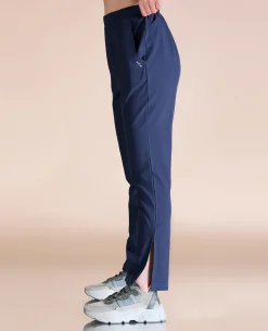 Max Dry Travel Pants With Pockets Navy Blue