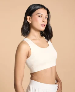 Medium Support Workout Sports Bra and Cotton Track Pants