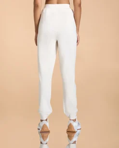 Medium Support Workout Sports Bra and Cotton Track Pants