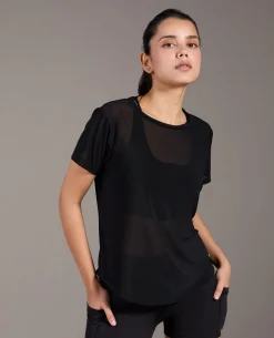 Mesh Top Black