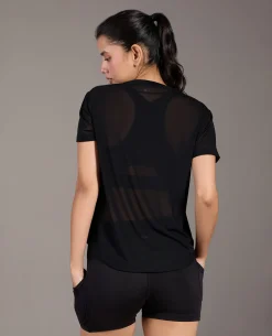 Mesh Top Black