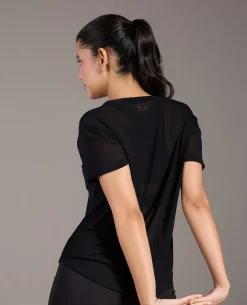 Mesh Top Black