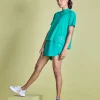 Nykd All Day Knit Terry Shorts - NYLE503 - Pepper green
