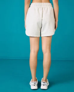 Nykd All Day Knit Terry Shorts - NYLE503 - Ecru melange