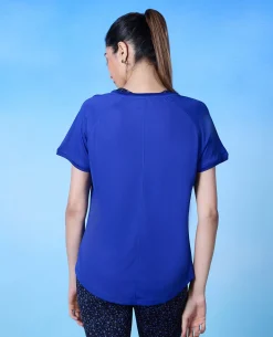 Nykd All Day Active Tee - NYK127 - Blue
