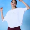 Nykd All Day Cotton Dolman Tee - NYLE278 - Bright white