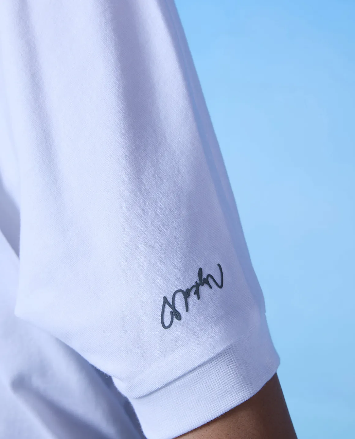 Nykd All Day Cotton Dolman Tee - NYLE278 - Bright white