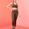 Nykd All Day High rise Trendsetter Printed Legging- NYK121-Doodle Olive Print