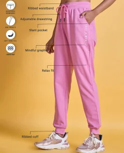 Nykd All Day Iconic All Day Jogger - NYAT273 - Fuschia pink