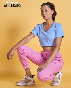 Nykd All Day Iconic All Day Jogger - NYAT273 - Fuschia pink