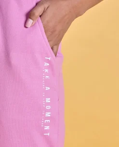 Nykd All Day Iconic All Day Jogger - NYAT273 - Fuschia pink