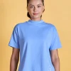 Nykd All Day Iconic Cotton Boxy Tee - NYLE276 - Hydrangea