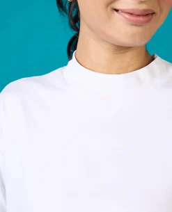 Nykd All Day Iconic Cotton Boxy Tee - NYLE276 - Bright white