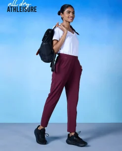 Nykd All Day Iconic Go To Travel Pant -NYAT249-Tawny port