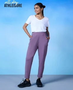 Nykd All Day Iconic Go To Travel Pant-NYAT249-Arctic dusk