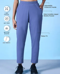 Nykd All Day Iconic Go To Travel Pant-NYAT249-Night shadow blue