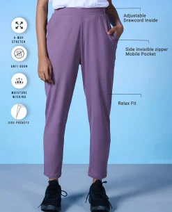 Nykd All Day Iconic Go To Travel Pant-NYAT249-Arctic dusk
