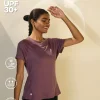 Nykd All Day Sun Protect Tee - NYK296 - Arctic dusk melange
