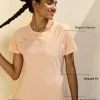 Nykd All Day Sun Protect Tee - NYK296 - Peach parfait melange