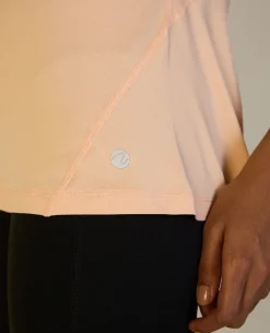 Nykd All Day Sun Protect Tee - NYK296 - Peach parfait melange
