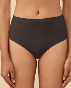 Nykd By Nykaa Bonded No VPL Full brief-NYP210-Dark Grey