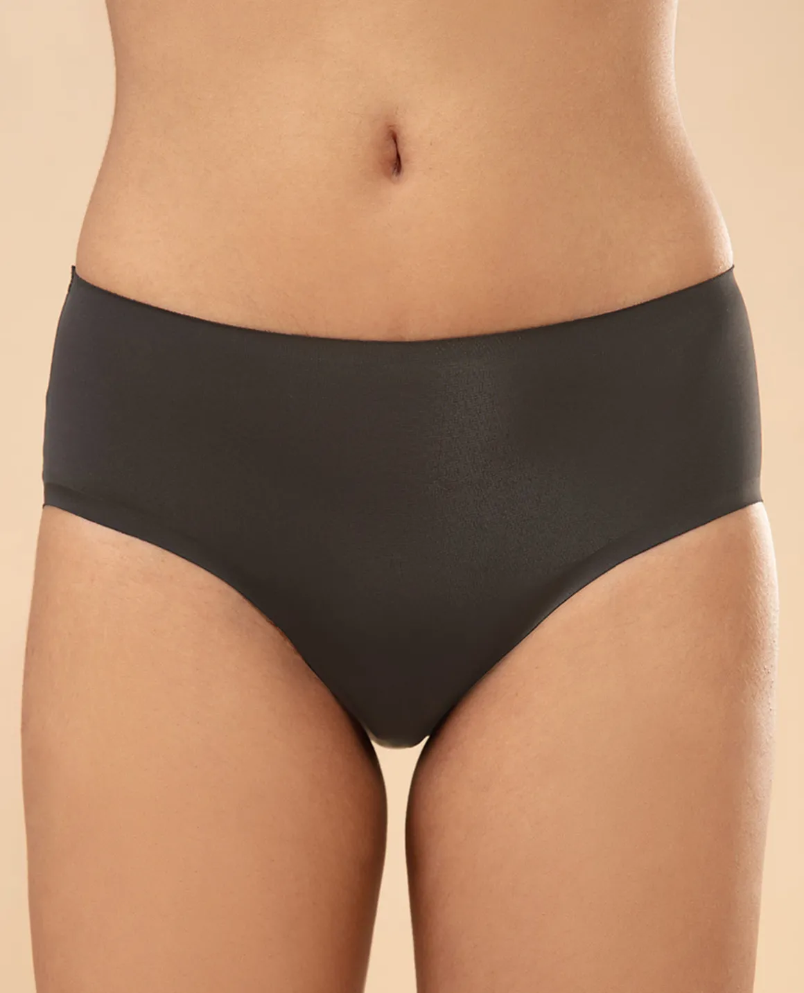Nykd By Nykaa Bonded No VPL Hipster-NYP209-Dark Grey