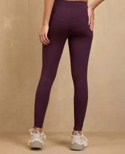 NYKD By Nykaa Comfort Leggings with Pockets! -NYAT401-Grape
